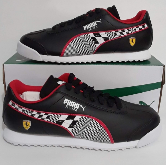 puma checkered shoes